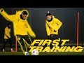 Sancho's first session with the team | Inside Training