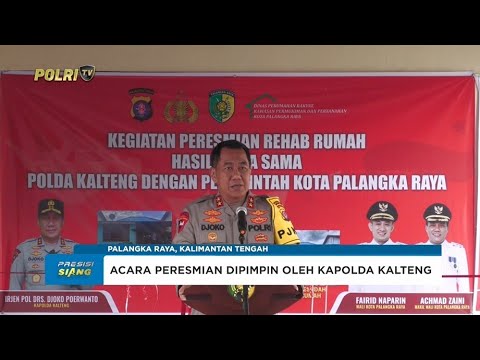 PERESMIAN REHAB RUMAH HASIL KERJA SAMA