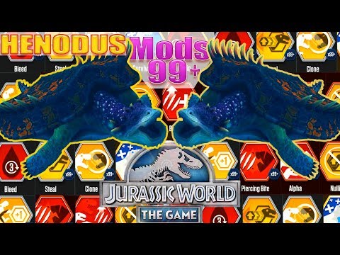 Henodus war of super soldiers (part8) || Jurassic world the game