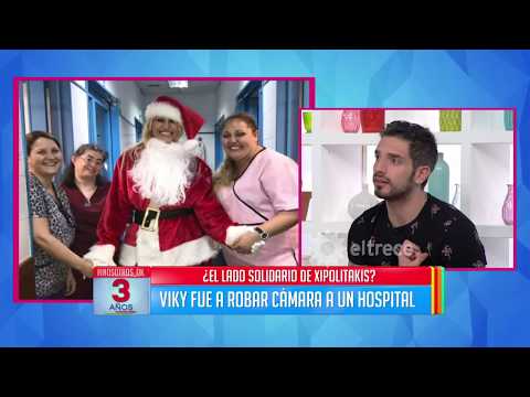 ¿Vicky Xipolitakis fue a robar cámara a un hospital?