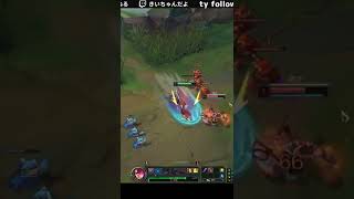 lv1最強だと勘違いしているレーン番長をボコボコにしてみた【ダリウス vs ヨネ】 #shorts #yone #darius #LoL #ダリウスの対処法 #lol初心者