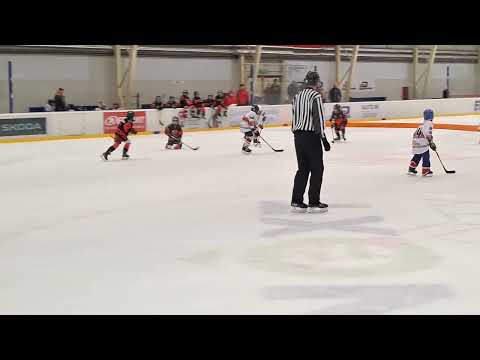 Lední hokej HC Chrudim děti 4.třídy na zimním stadionu #hokej