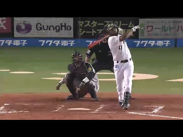 【6回裏】スタンド最上段!! マリーンズ・ナバーロが超特大の4号ソロ!! 2016/6/7 M-T