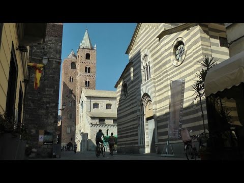 Italy - Region of Liguria - Small Town Albenga in the Province of Savona