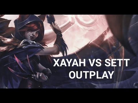 Xayah vs Sett | Thank god he was the support...