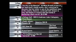 TV Listings Guide - Charter Spectrum (10/13/25)