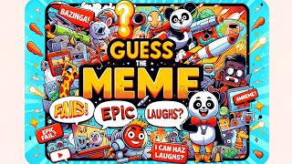 Guess The Meme | Epic Meme Challenge| Guess Now | Guess The Skibidi Toilet