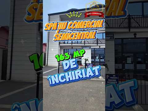 VIDEO | Spatiu comercial - 163 mp | Magazin, Showroom, Clinica | Semicentral — Video