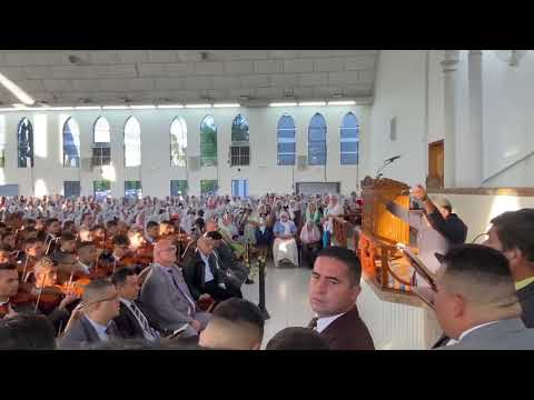 CCB-CABREÚVA O CÉU TREMEU/HINO-319/foi Jesus quem me salvou.