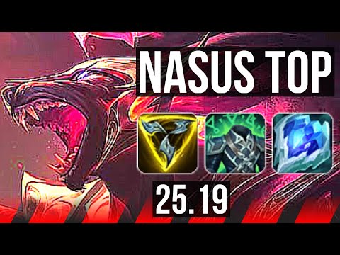 NASUS vs TEEMO (TOP) | EUW Master | 25.19