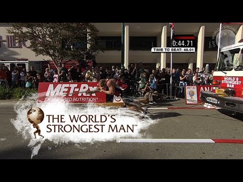 2007: Fire Engine Pull - Phil Pfister | World's Strongest Man