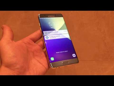 Galaxy Note 7: How to Enable/Disable Quick Launch (Camera Shortcut)