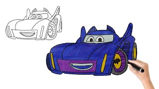 Batwheels Drawing, Painting & Coloring For Kids and Toddlers_ Kids Art