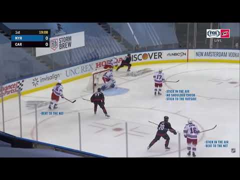 Rangers Bad D-Zone Breakdown (Playoffs 2020)