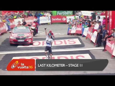 Last kilometer / Ultimo kilómetro - Etapa 11 - La Vuelta a España 2016