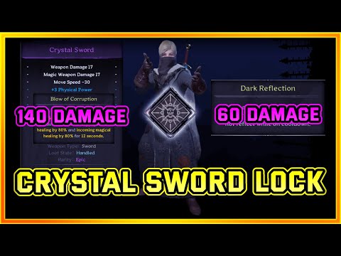 Crystal Sword Warlock is fun | Dark and Darker Solo