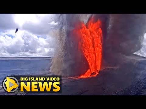 Ashfall Warning Issued For East Hawaiʻi As Kīlauea Erupts High Lava Fountains (Jan. 24, 2026)