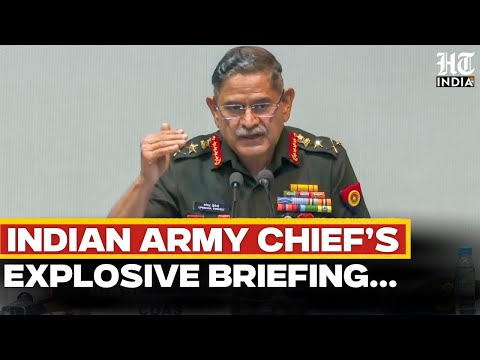 Indian Army Chief LIVE | Gen Upendra Dwivedi Holds Annual Press Briefing | Pak | China | Op Sindoor