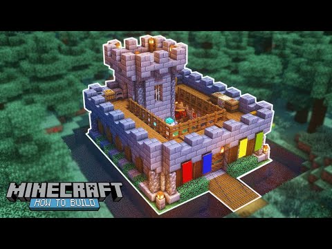 Minecraft: How to Build a Small Castle | Small Survival Castle Tutorial