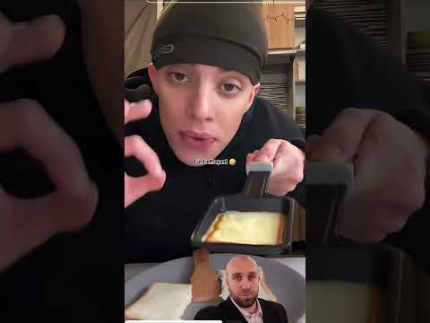 Anyme prépare une raclette 🧀🤣#raclette #cuisine #anyme