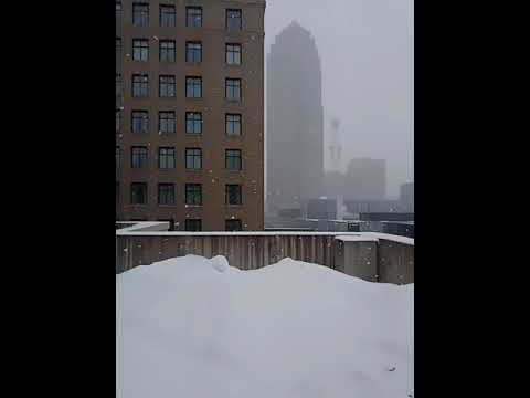 Big snowstorm des moines iowa January 2021. maybe up to 16 inches. in 24 hours. part 1 the beginning