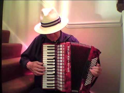 Portsmouth English dance tune played on a Weltmeister Achat accordion