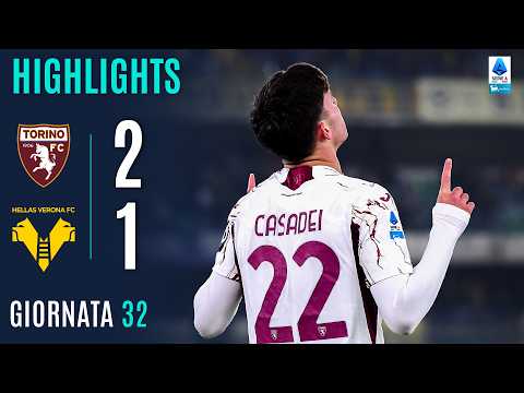 CASADEI Colpisce il VERONA | TORINO-VERONA 2-1 | HIGHLIGHTS | SERIE A ENILIVE 2025/26