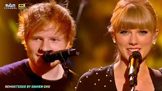 [Remastered 4K • 50fps] Everything has Changed - Taylor Swift &amp; Ed Sheeran Britain&#39;s Got Talent 2013