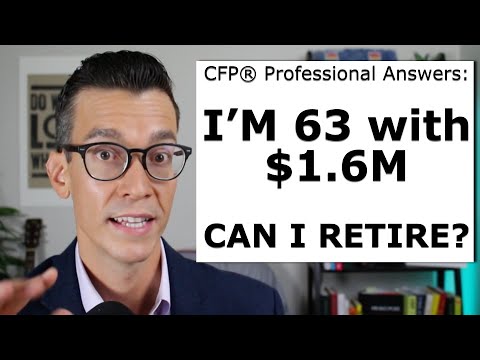 I'm 63 with $1.6M. Can I Retire? Social Security & Withdrawal Strategies To Improve Retirement Plans