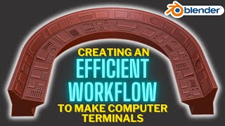 Download the video "Tricks to efficient workflows in Blender - Computer station design"