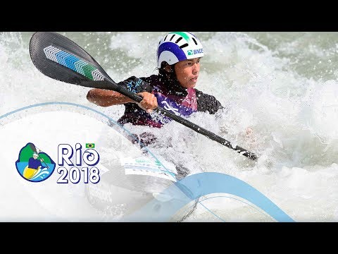 2018 ICF Canoe Slalom World Championships Rio Brazil / Finals – C1m, K1w