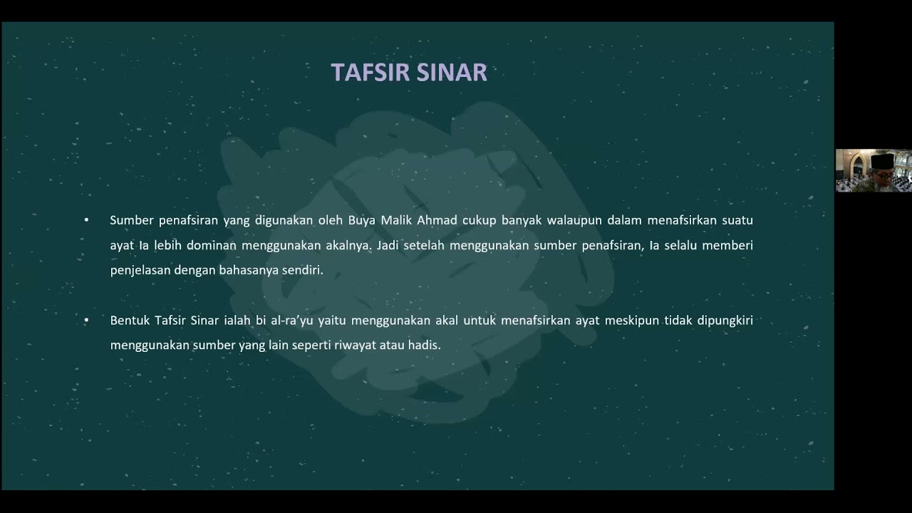 KULIAH TAFSIR QURAN INDONESIA: KAJIAN TAFSIR SINAR DAN TAFSIR AT-TANWIR
