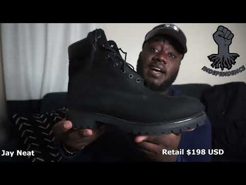 DON'T BUY BLACK TIMBERLANDS UNTIL YOU WATCH THIS VIDEO! ON FOOT REVIEW |  6 inch Premium Boot