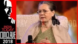 Sonia Gandhi Speaks About Giving Up Congress Presidential Post | India Today Conclave 2018