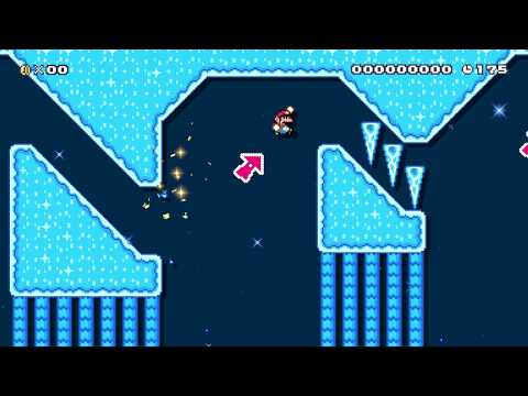 Super Mario Maker 2 🔧 Slip 'n' Slide Station 🔧 by aiyruss