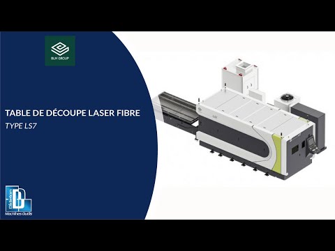 Table de découpe laser fibre pour la tôle BLM - LS7