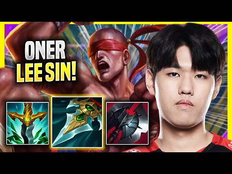 ONER DESTROYING WITH LEE SIN! - T1 Oner Plays Lee Sin JUNGLE vs Viego! | Season 2022
