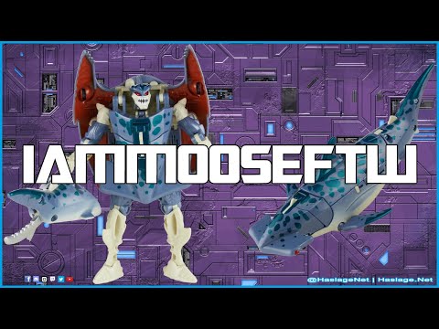 Walmart Exclusive! Transformers: Vintage Beast Wars Maximal Cybershark | IAmMooseFTW