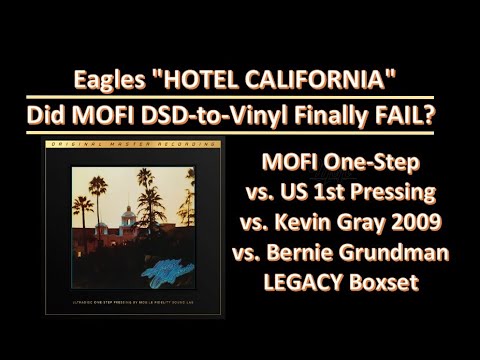 How good is the MOFI One-Step of Eagles' Hotel California?