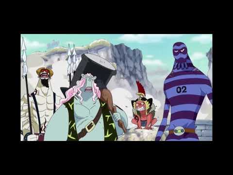 One Piece: Fishman Arc. The Straw Hats appeared. Epic walk to Gyoncorde Plaza vs Hordy