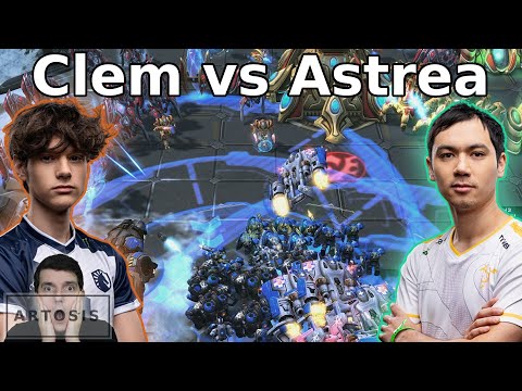 Pure MADNESS! - Clem vs Astrea - Bo3 - (StarCraft 2)