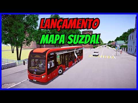 ????Gameplay Novo Mod Mapa Suzdal | Mapa Russo | Proton Bus Simulator | PBSU | Mods | Simulador