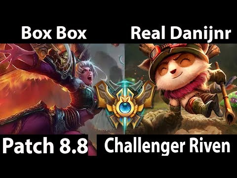 [ Box Box ] Riven vs Teemo [ Real Danijnr ] Top -  Box Box challenger climb