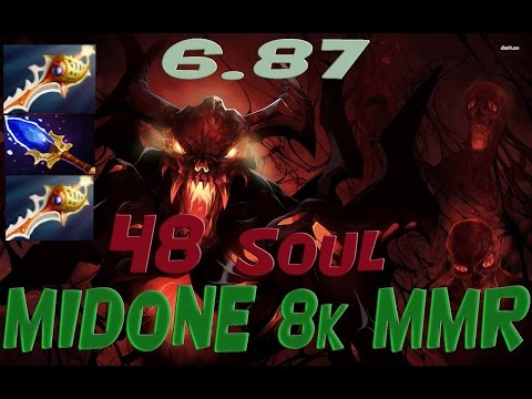 Dota 2  MidOne 8000 MMR Plays Shadow Fiend Ranked Match