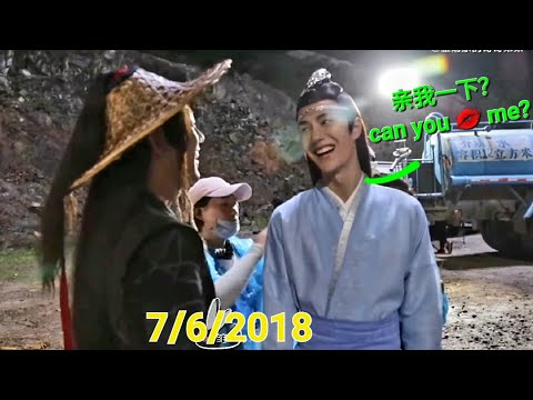 [Eng Sub] The Untamed - LONG BTS Behind the Scenes! 2018.06.07 (Part 2) #theuntamed #陈情令 #陈情令花絮 #cql