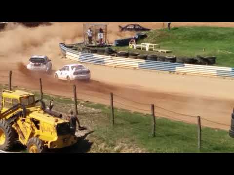 Final TAX, Autocross CEZ Nyirad 2018 - CRASH - RED FLAG -
