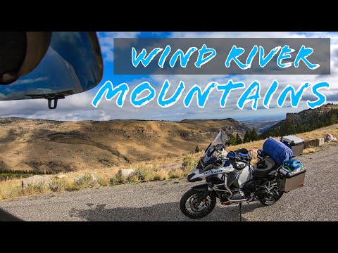 Wind River Mountains WY Motorcycle & Fly Fishing Adventure! | BMW R1200GSA | Moto Fishing