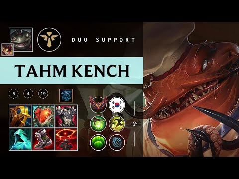 Tahm Kench Support vs Nautilus - KR Grandmaster Patch 26.01