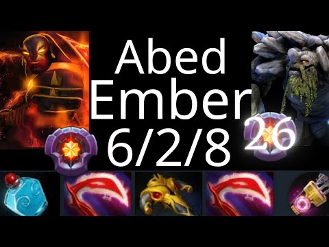 Abed Ember Spirit vs Puck, TA, Pugna, Shadow Demon, LC - EG vs QCY g1 DPC NA dota2