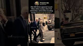 Bill Clinton’s NYC Crosswalk Moment With Hillary Sparks Reactions Online #billclinton